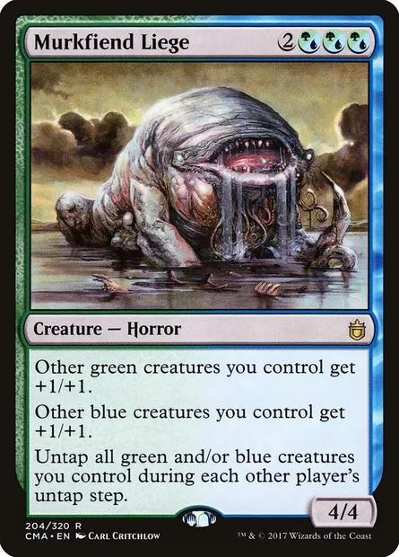 Murkfiend Liege, Magic card CMA 204 — Commander Anthology set