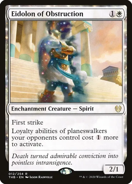 Eidolon of Obstruction, Magic card THB 12 — Theros Beyond Death set
