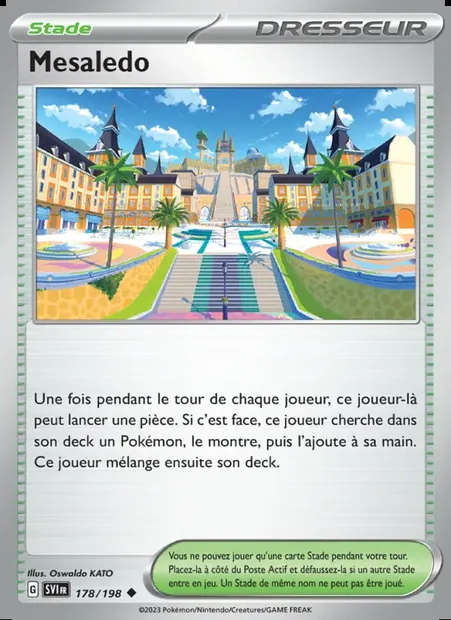 Mesaledo, carte Pokémon SVI 178 — extension Écarlate et Violet