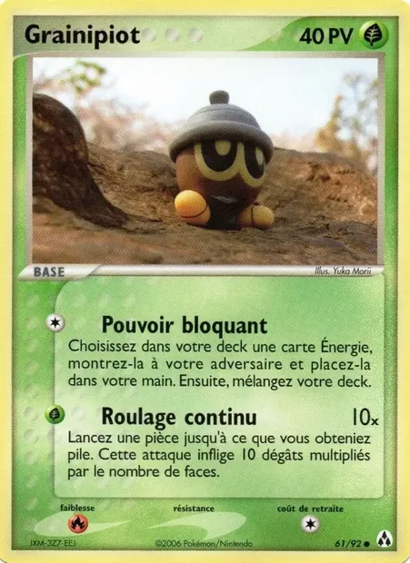 Grainipiot, carte Pokémon LM 61 — extension EX Créateurs de légendes