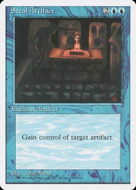 Steal Artifact, Magic card 4ED 105 — Fourth Edition set