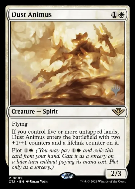 Dust Animus, Magic card POTJ 9p — Outlaws of Thunder Junction Promos set