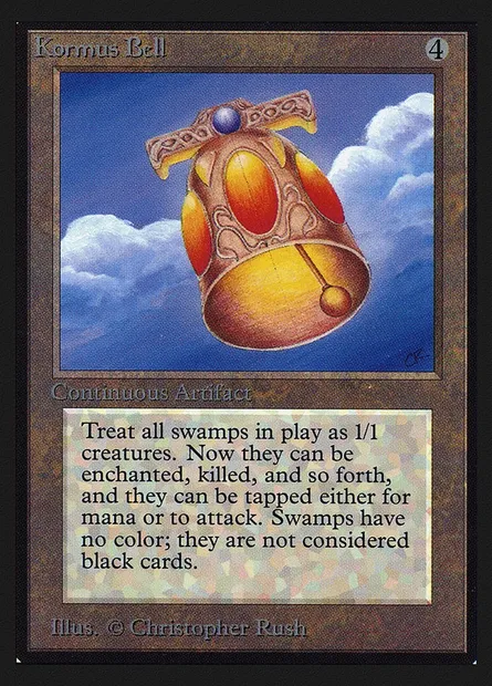 Kormus Bell, Magic card CEI 257 — Intl. Collectors' Edition set