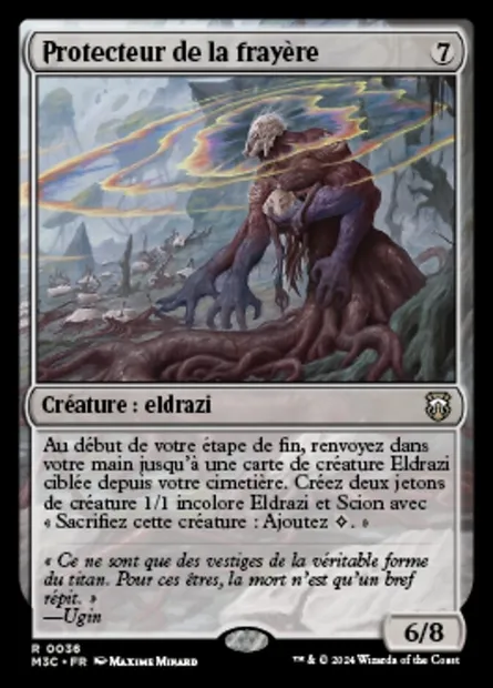 Protecteur de la frayère, carte Magic M3C 36 — extension Modern Horizons 3 Commander