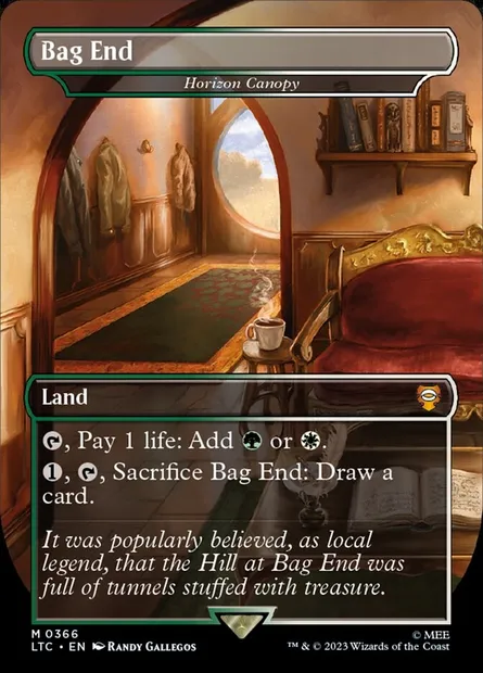 Horizon Canopy, Magic card LTC 366 — Tales of Middle-earth Commander set