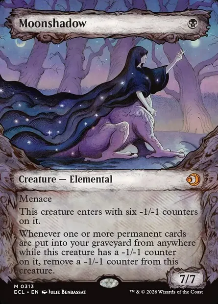 Ombrelune, carte Magic ECL 313 — extension Lorwyn Eclipsed