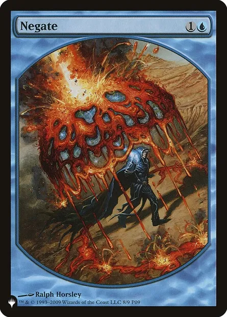 Negate, Magic card P 09-8 — The List set
