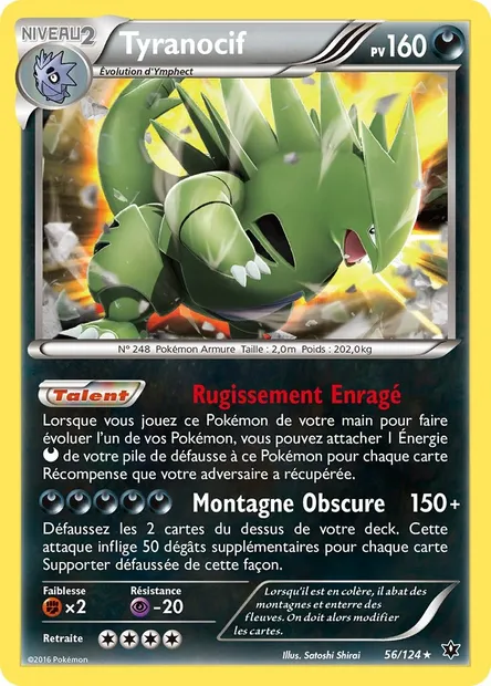Tyranocif, carte Pokémon FCO 56 — extension Impact des Destins
