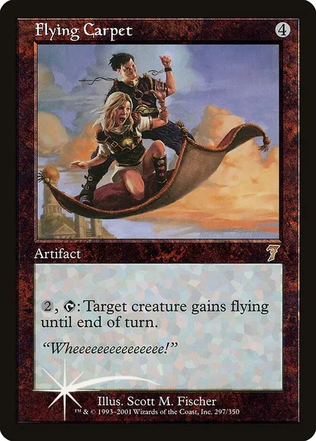 Flying Carpet, Magic card 7ED 297★ — Seventh Edition set
