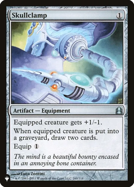Pincecrâne, carte Magic PLST CMD-260 — extension The List