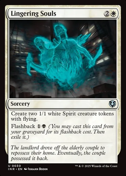 Lingering Souls, Magic card INR 30 — Innistrad Remastered set