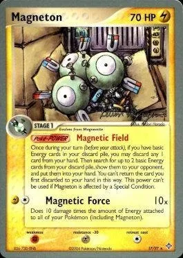 Magnéton, carte Pokémon WCD04 017-2 — extension World Championship Decks 2004