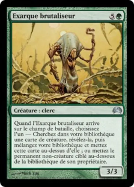 Exarque brutaliseur, carte Magic PC2 61 — extension Planechase 2012