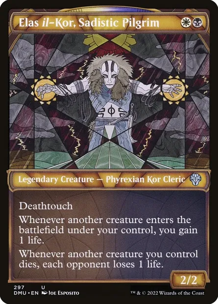 Elas il-Kor, Sadistic Pilgrim, Magic card DMU 297 — Dominaria United set