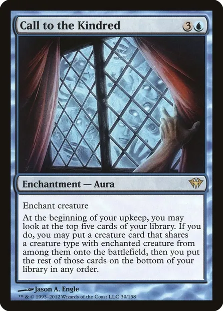 Call to the Kindred, Magic card DKA 30 — Dark Ascension set