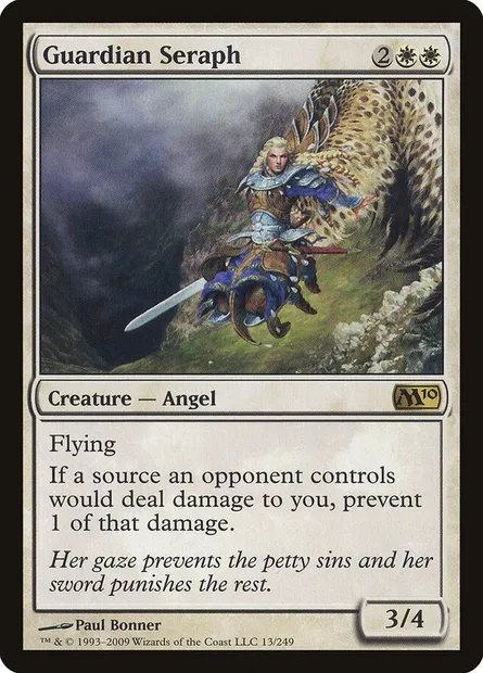 Guardian Seraph, Magic card M10 13 — Magic 2010 set