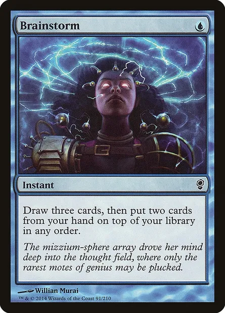 Brainstorm, Magic card CNS 91 — Conspiracy set