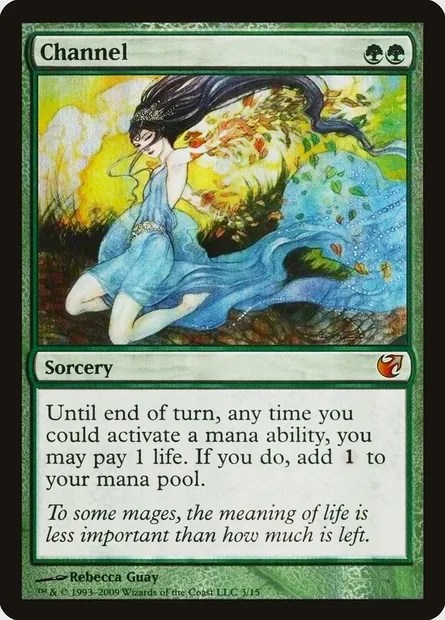 Channel, Magic card V09 3 — From the Vault: Exiled set