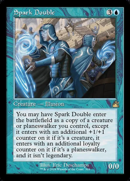 Spark Double, Magic card RVR 319 — Ravnica Remastered set