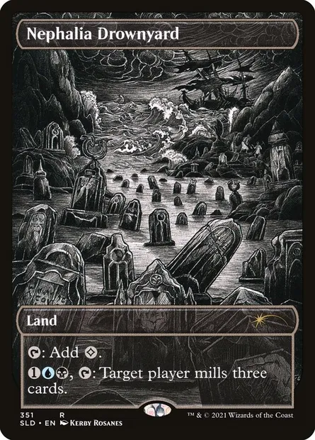 Nephalia Drownyard, Magic card SLD 351 — Secret Lair Drop set