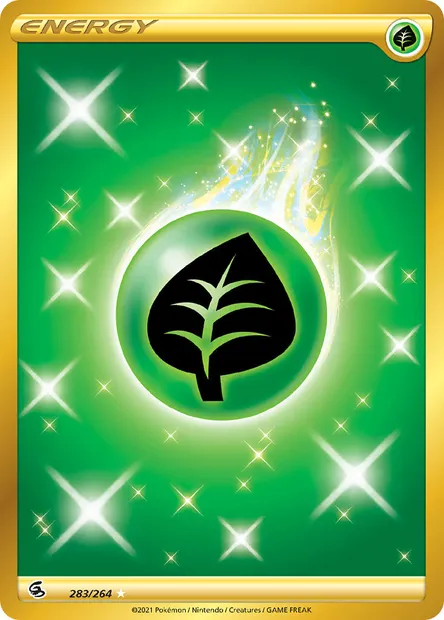 Grass Energy, Pokémon card FST 283 — Fusion Strike set