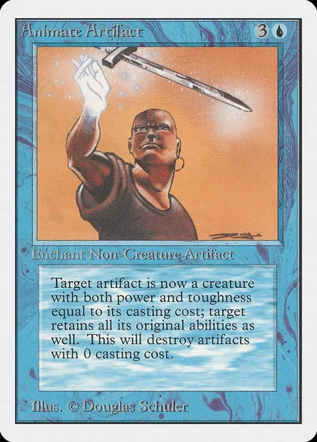 Animate Artifact, Magic card 2ED 49 — Unlimited Edition set
