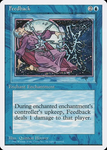Feedback, Magic card ITP 9 — Introductory Two-Player Set set