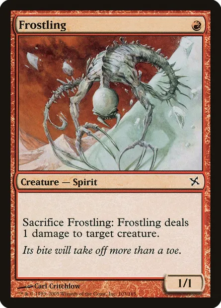 Frostling, Magic card BOK 103 — Betrayers of Kamigawa set