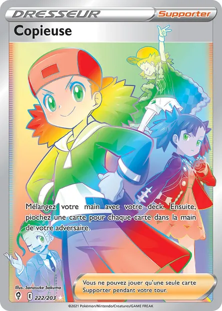 Copieuse, carte Pokémon EVS 222 — extension Évolution Céleste