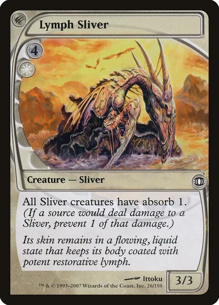Lymph Sliver, Magic card FUT 26 — Future Sight set
