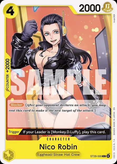 Nico Robin, One Piece card ST29-009 — Egghead set