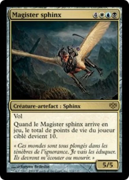 Magister sphinx, carte Magic CON 116 — extension Conflux