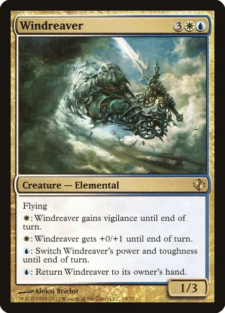 Windreaver, Magic card DDI 19 — Duel Decks: Venser vs. Koth set