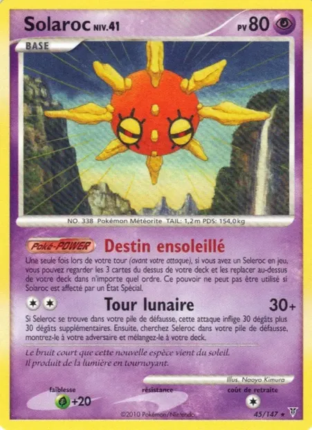 Solaroc, carte Pokémon SV 45 — extension Vainqueurs Suprêmes
