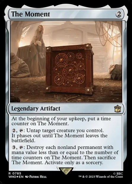 Le Moment, carte Magic WHO 785 — extension Doctor Who