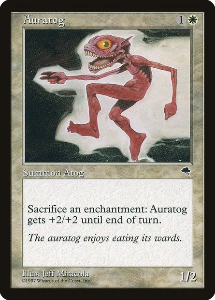Auratog, Magic card TMP 6 — Tempest set