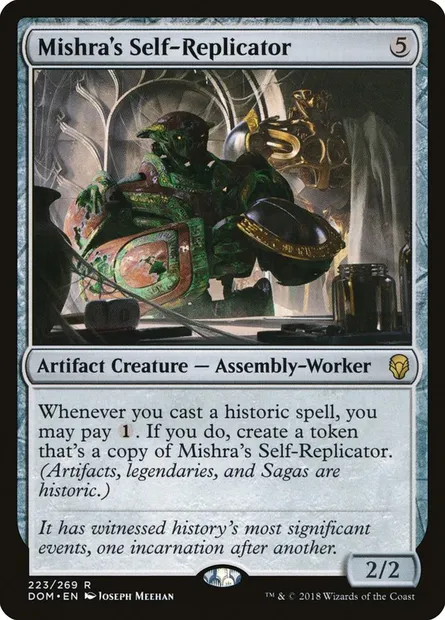 Mishra's Self-Replicator, Magic card DOM 223 — Dominaria set