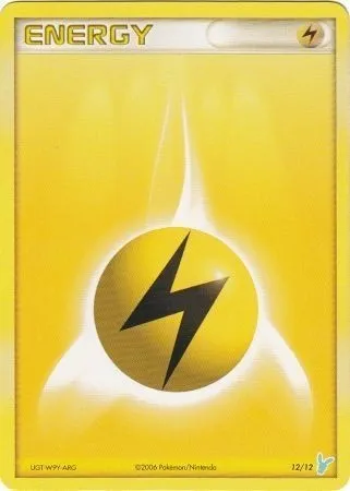Énergie Électrique, carte Pokémon TK2M 012 — extension EX Trainer Kit 2 (Minun)