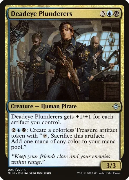Deadeye Plunderers, Magic card XLN 220 — Ixalan set