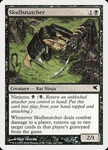 Profanateur de crâne, carte Magic PHUK 4 — extension Hachette UK