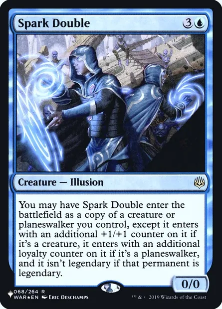 Spark Double, Magic card PLST WAR-68 — The List set