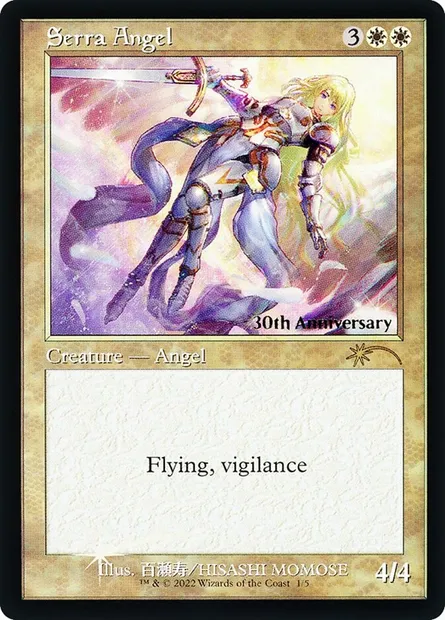 Serra Angel, Magic card P30H 1★ — 30th Anniversary History Promos set