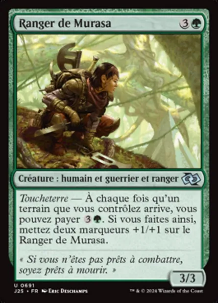 Ranger de Murasa, carte Magic J25 691 — extension Foundations Jumpstart