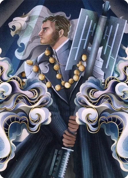 Rafiq of the Many // Rafiq of the Many, carte Magic ASNC 81 — extension New Capenna Art Series