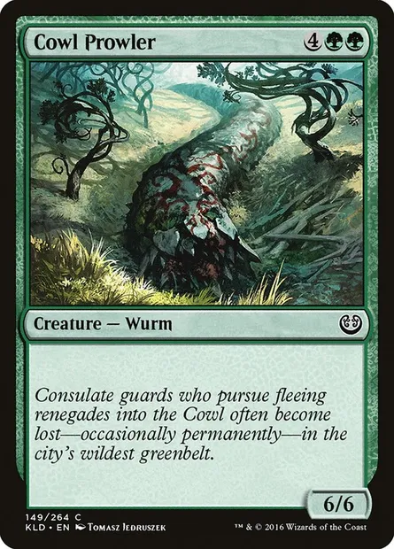 Cowl Prowler, Magic card KLD 149 — Kaladesh set