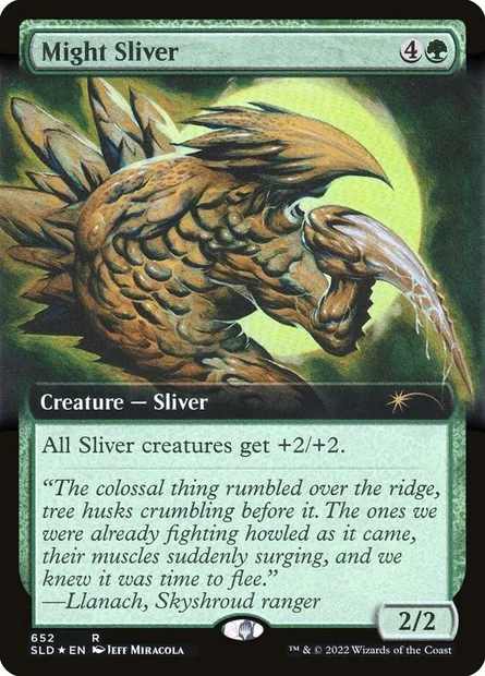 Slivoïde de puissance, carte Magic SLD 652 — extension Secret Lair Drop