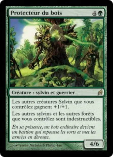 Protecteur du bois, carte Magic LRW 238 — extension Lorwyn