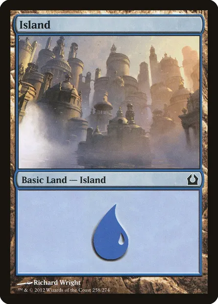 Island, Magic card RTR 258 — Return to Ravnica set