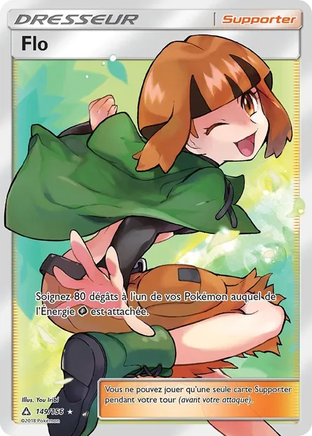 Flo, carte Pokémon UPR 149 — extension Ultra-Prisme