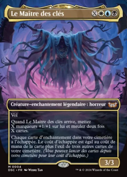 Le Maître des clés, carte Magic DSC 4 — extension Duskmourn: House of Horror Commander